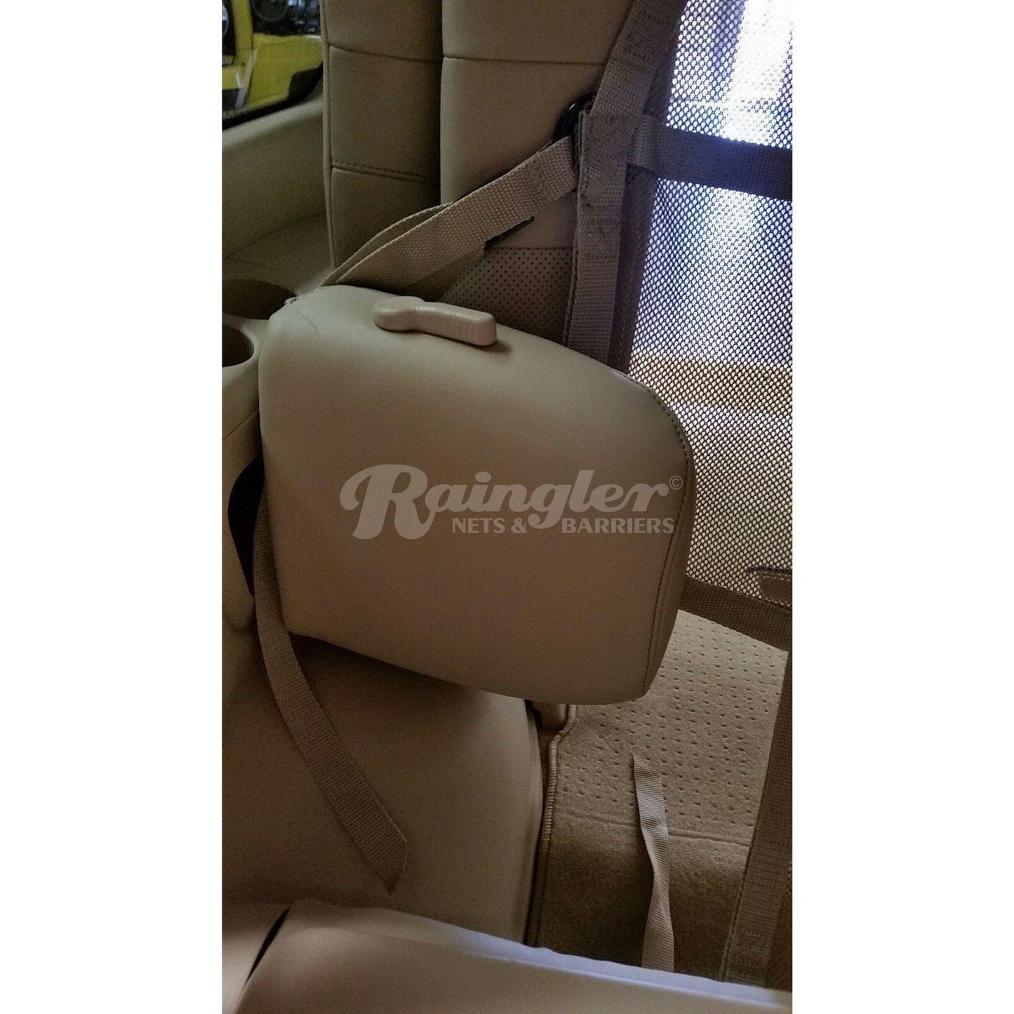 2008 - 2021 Toyota Land Cruiser (J200) Behind Rear 2nd Row Seats Barrier Divider Net-Raingler