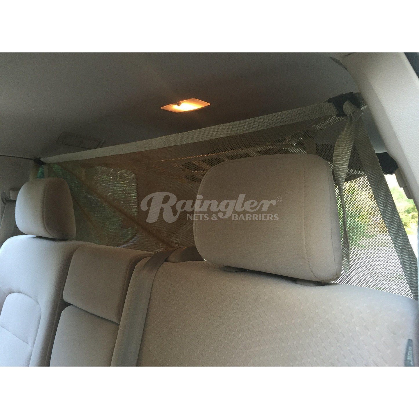 2008 - 2021 Toyota Land Cruiser (J200) Behind Rear 2nd Row Seats Barrier Divider Net-Raingler