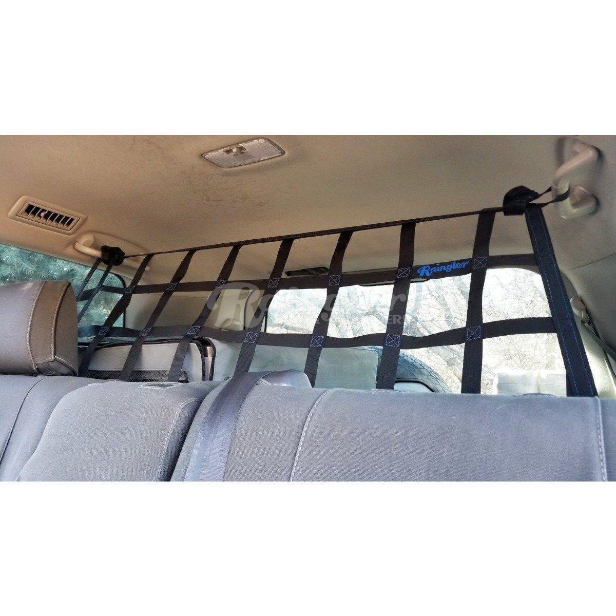 2008 - 2021 Toyota Land Cruiser (J200) EZ Install Behind 2nd Row Seats Rear Barrier Divider Net-Raingler