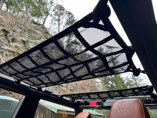 2021 - Newer Ford Bronco 2 door EZ Install Above 2nd Row Seat Attic Net-Raingler