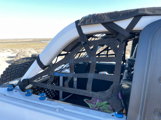 2021 - Newer Ford Bronco 4 Door Side Window Nets-Raingler