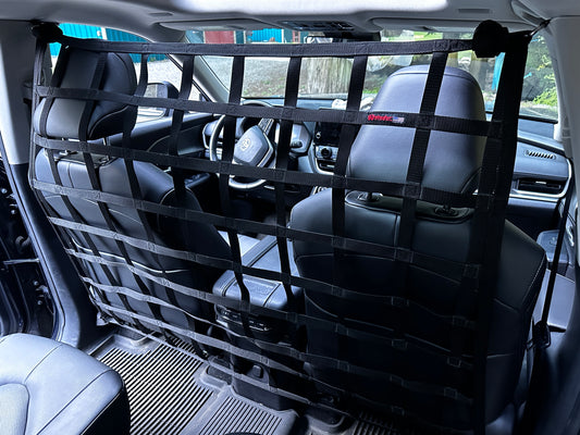 2023 - Newer Toyota Grand Highlander Behind Front Seat Barrier Divider Net-Raingler
