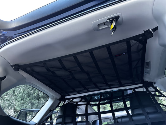 2023 - Newer Toyota Grand Highlander Rear Cargo Area Ceiling Attic Net-Raingler