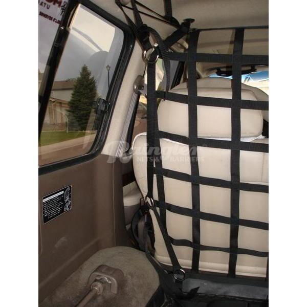 2008 - 2021 Toyota Land Cruiser (J200) Behind Front Seats Barrier Divider Net-Raingler