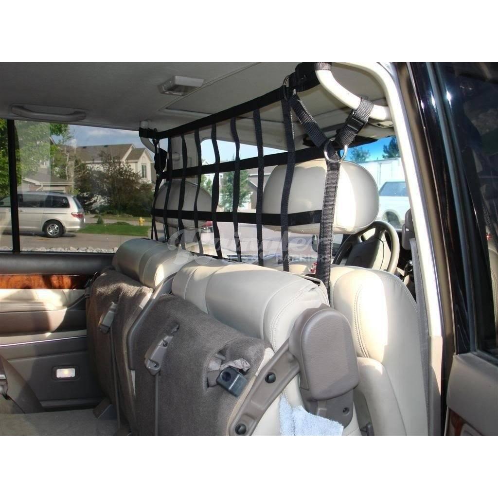 2008 - 2021 Toyota Land Cruiser (J200) Behind Front Seats Barrier Divider Net-Raingler