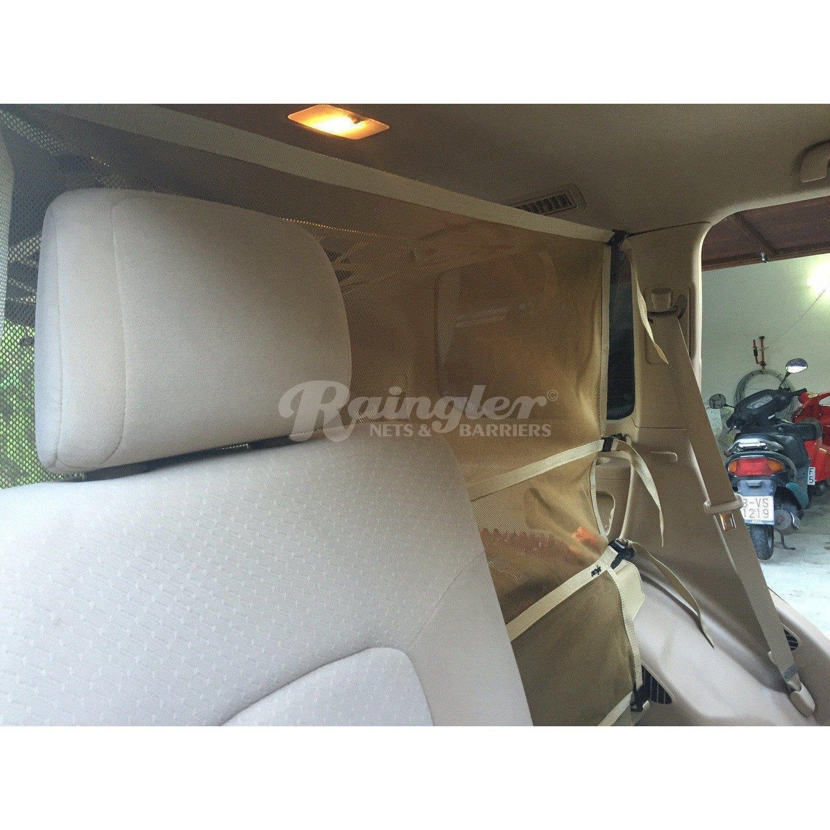 2008 - 2021 Toyota Land Cruiser (J200) Behind Rear 2nd Row Seats Barrier Divider Net-Raingler